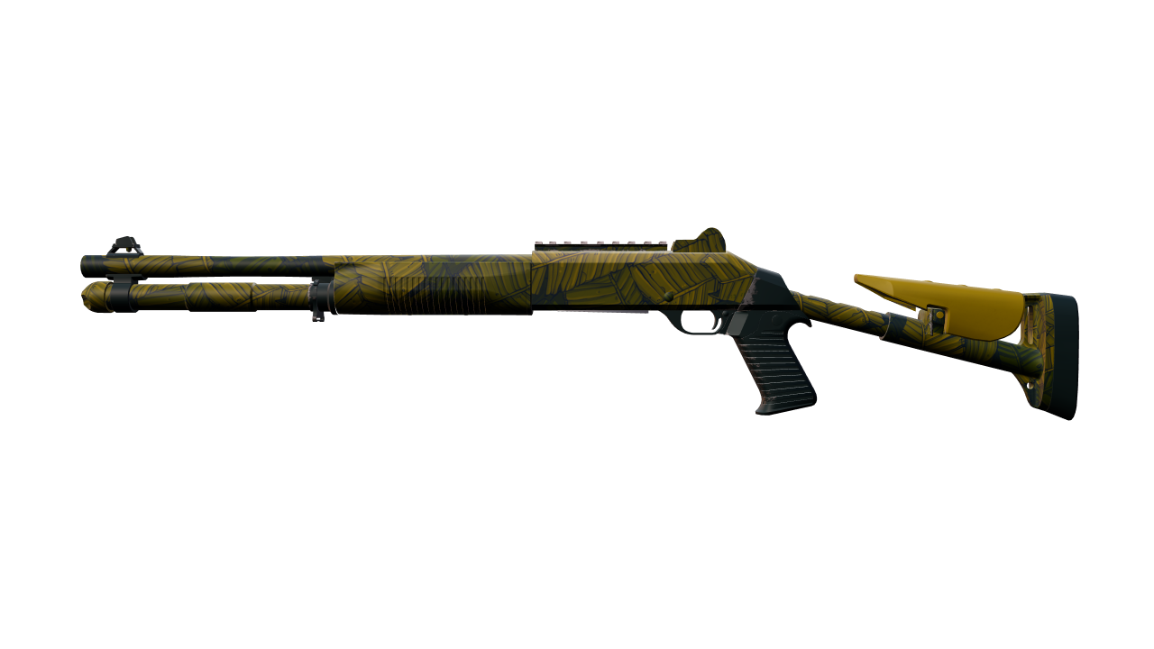 Front view of XM1014 | Banana Leaf