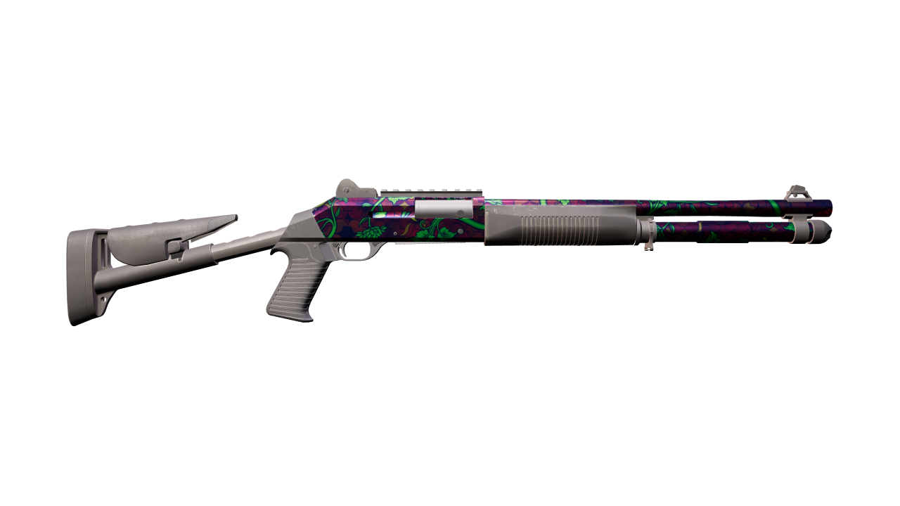 Back view of XM1014 | Elegant Vines