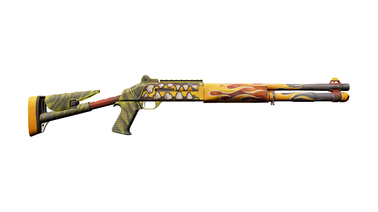 Back view of XM1014 | Incinegator