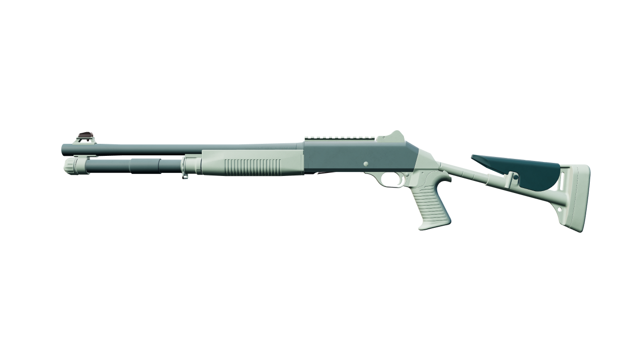 Front view of XM1014 | Blue Spruce