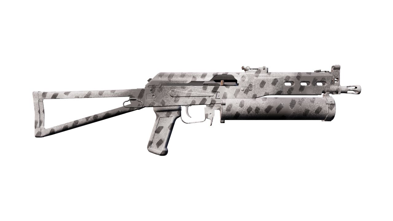 Back view of PP-Bizon | Urban Dashed