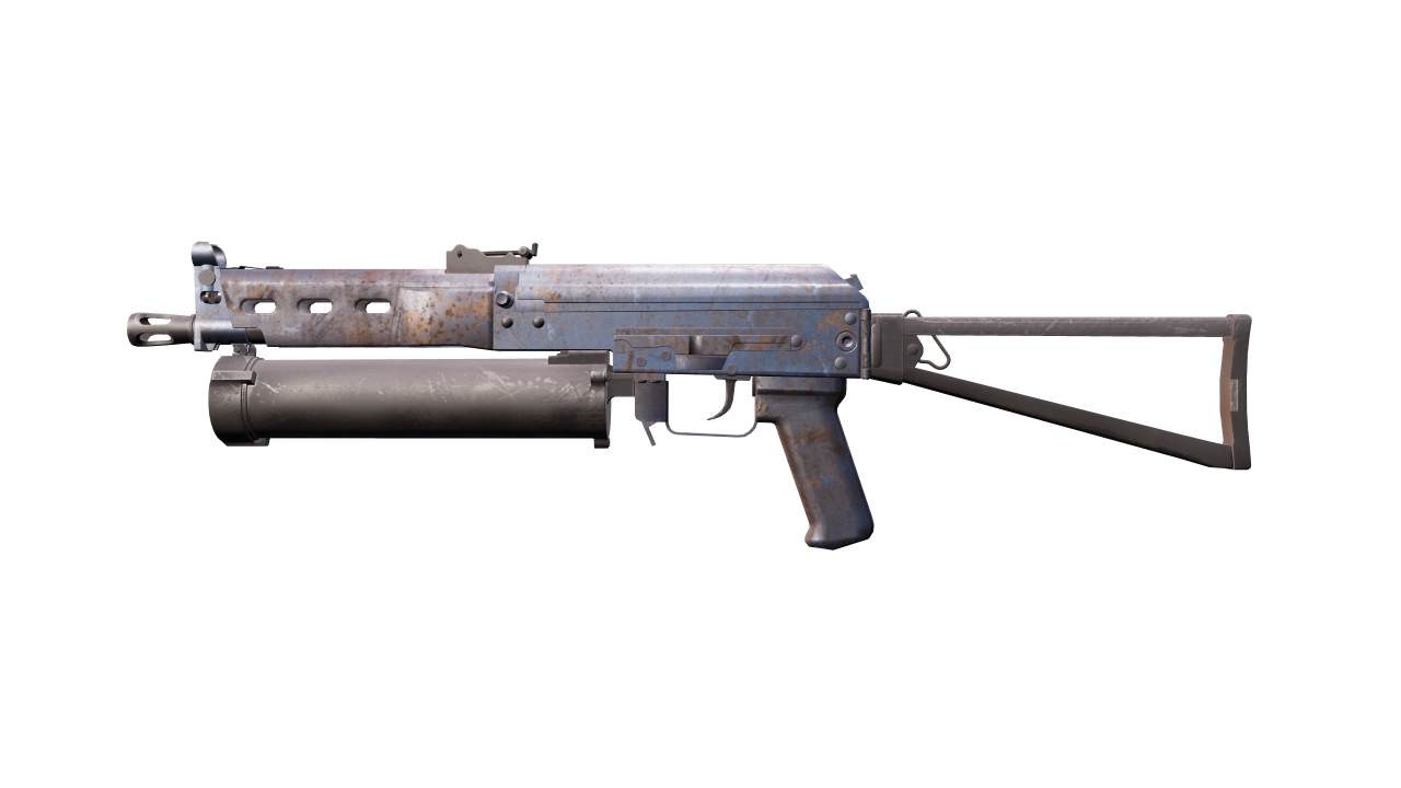 Front view of PP-Bizon | Rust Coat