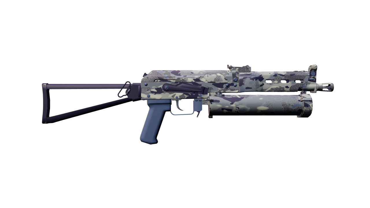Back view of PP-Bizon | Night Ops