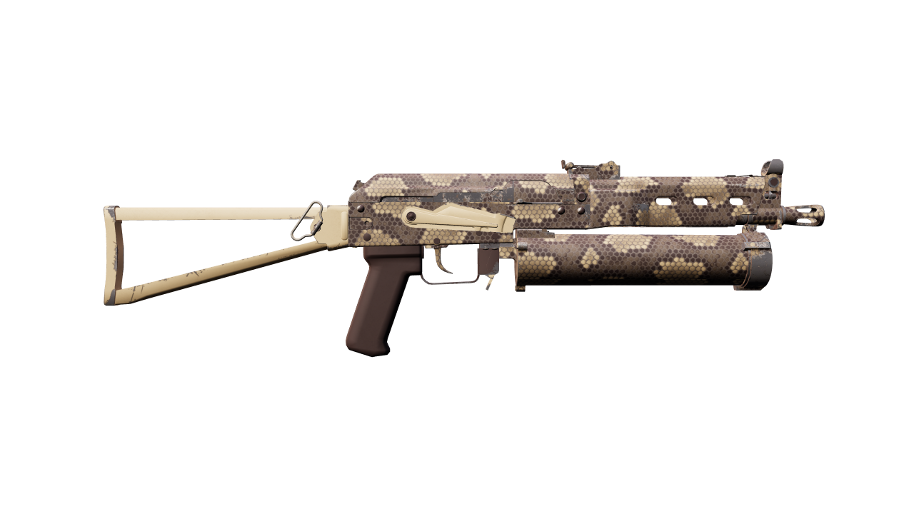 Back view of PP-Bizon | Death Rattle