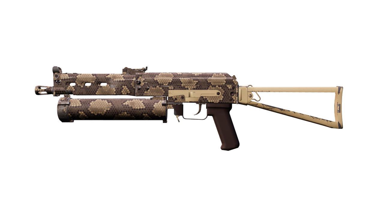 Front view of PP-Bizon | Death Rattle