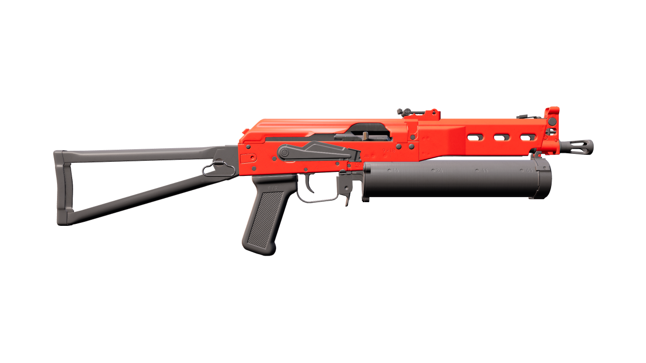 Back view of PP-Bizon | Candy Apple