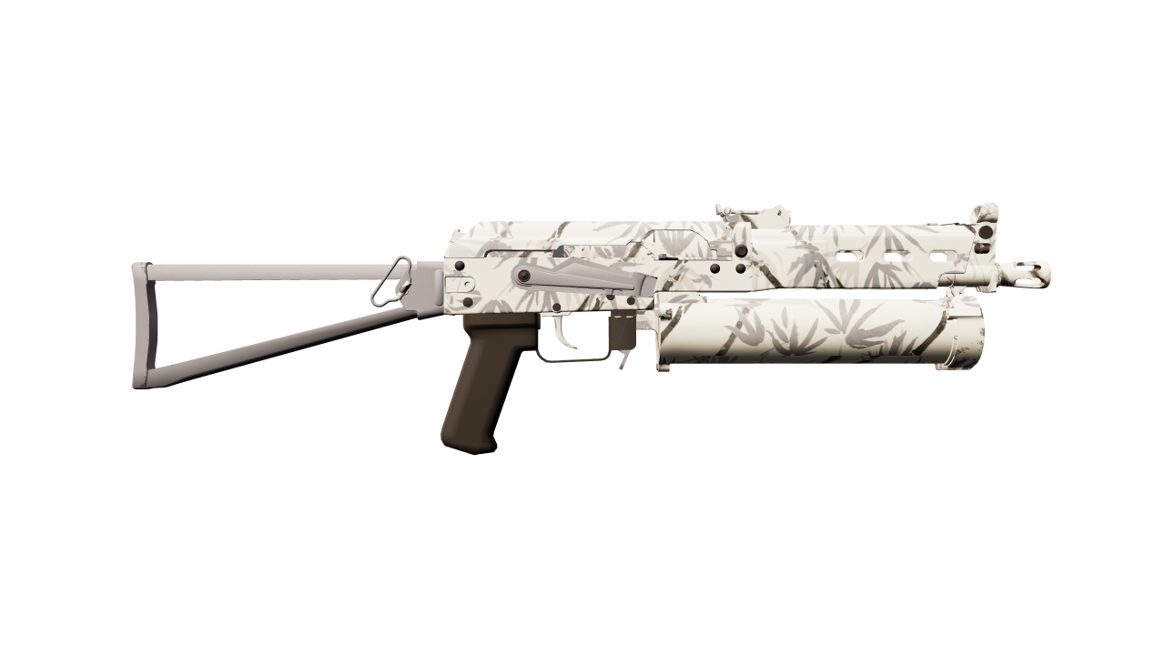 Back view of PP-Bizon | Bamboo Print