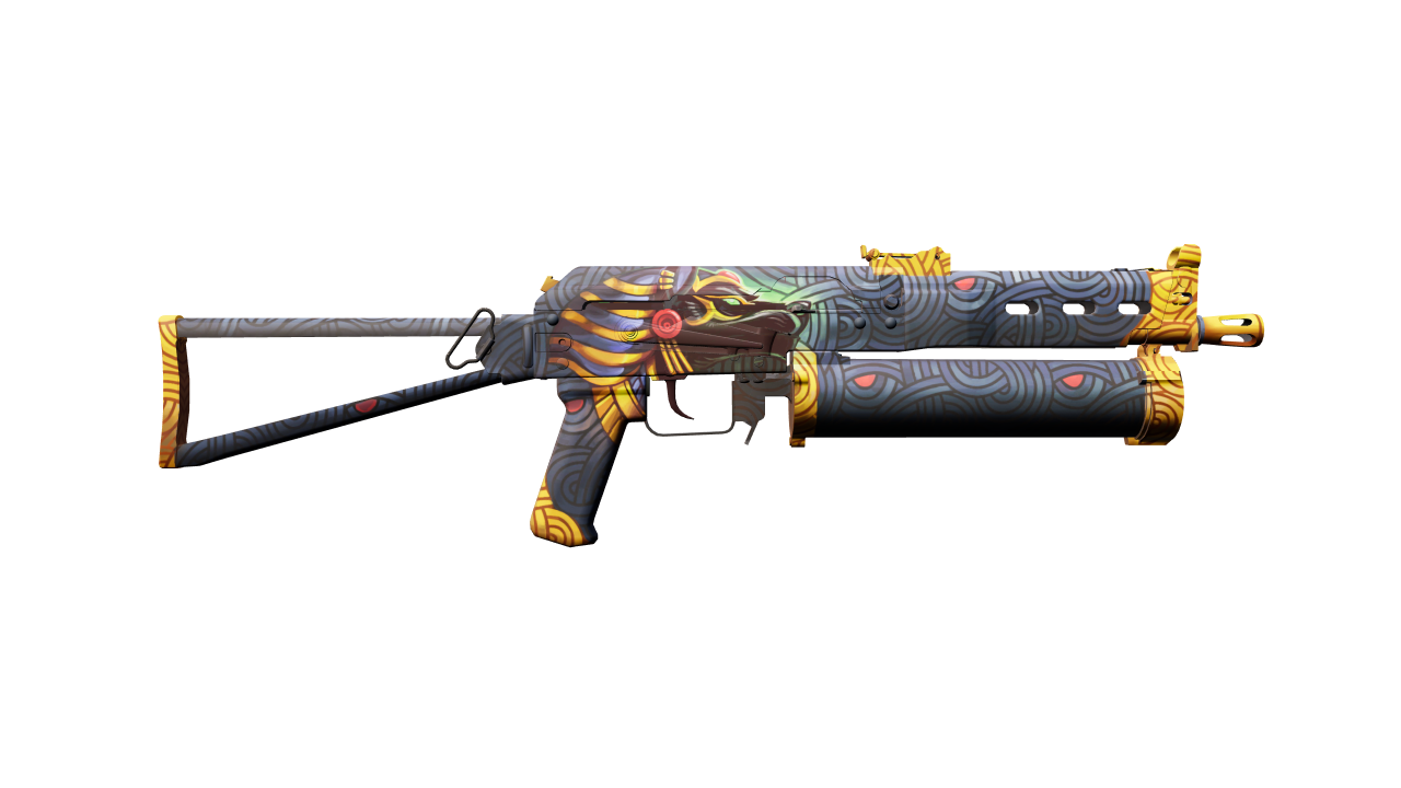 Back view of PP-Bizon | Judgement of Anubis