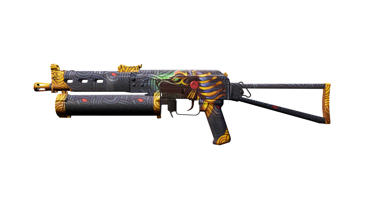 Front view of PP-Bizon | Judgement of Anubis