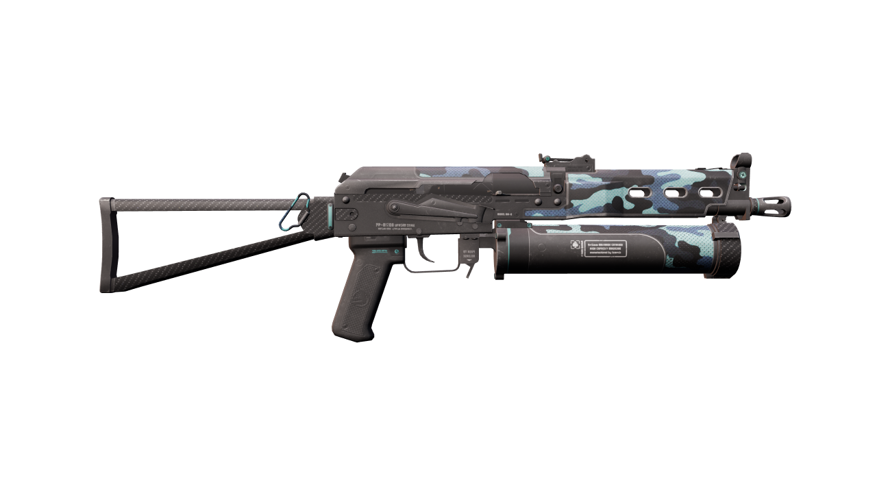 Back view of PP-Bizon | Night Riot