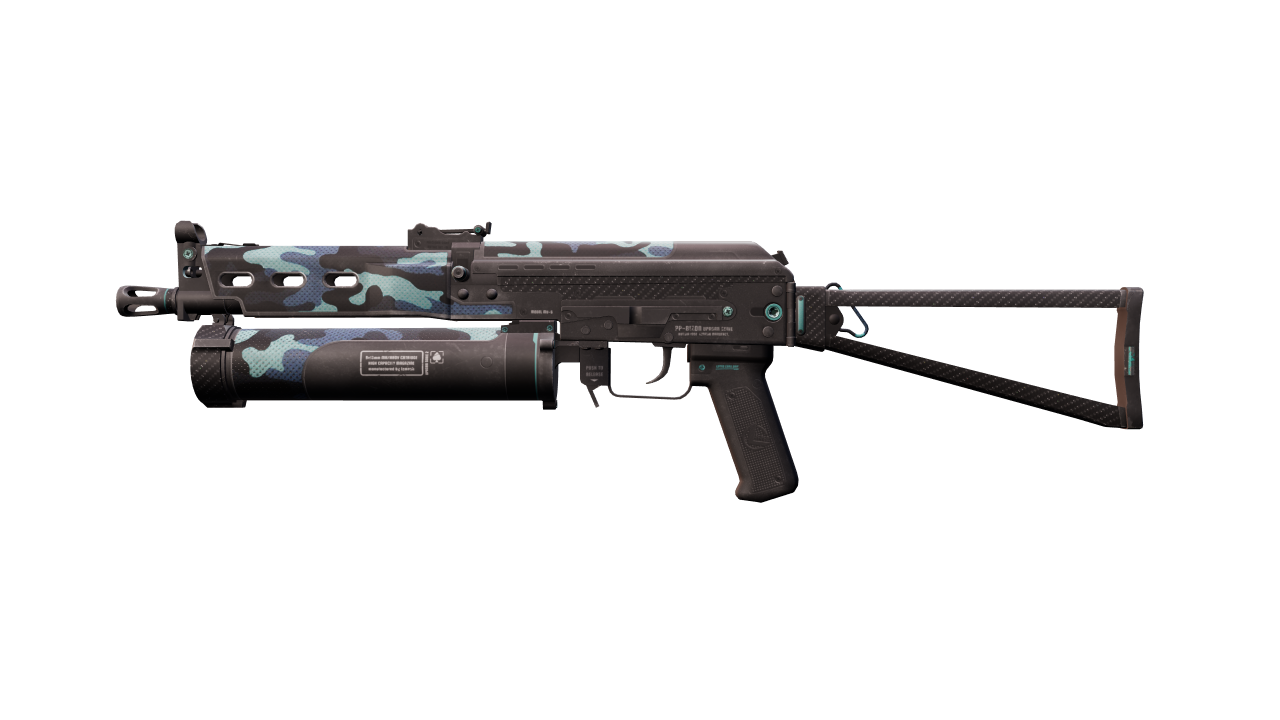 Front view of PP-Bizon | Night Riot