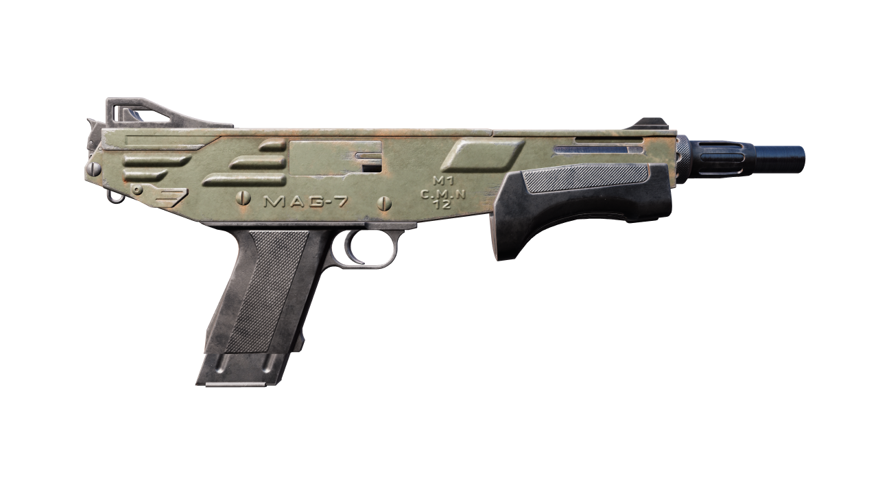 Back view of MAG-7 | Resupply