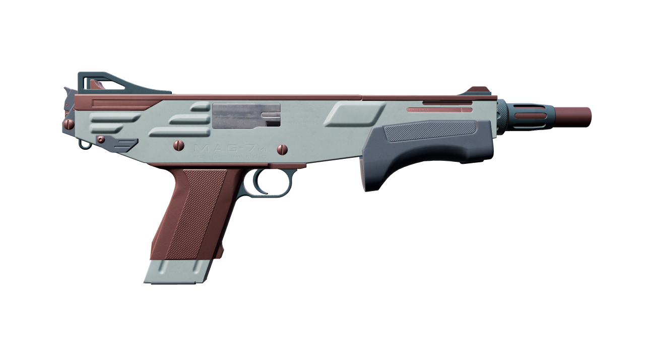 Back view of MAG-7 | Copper Oxide