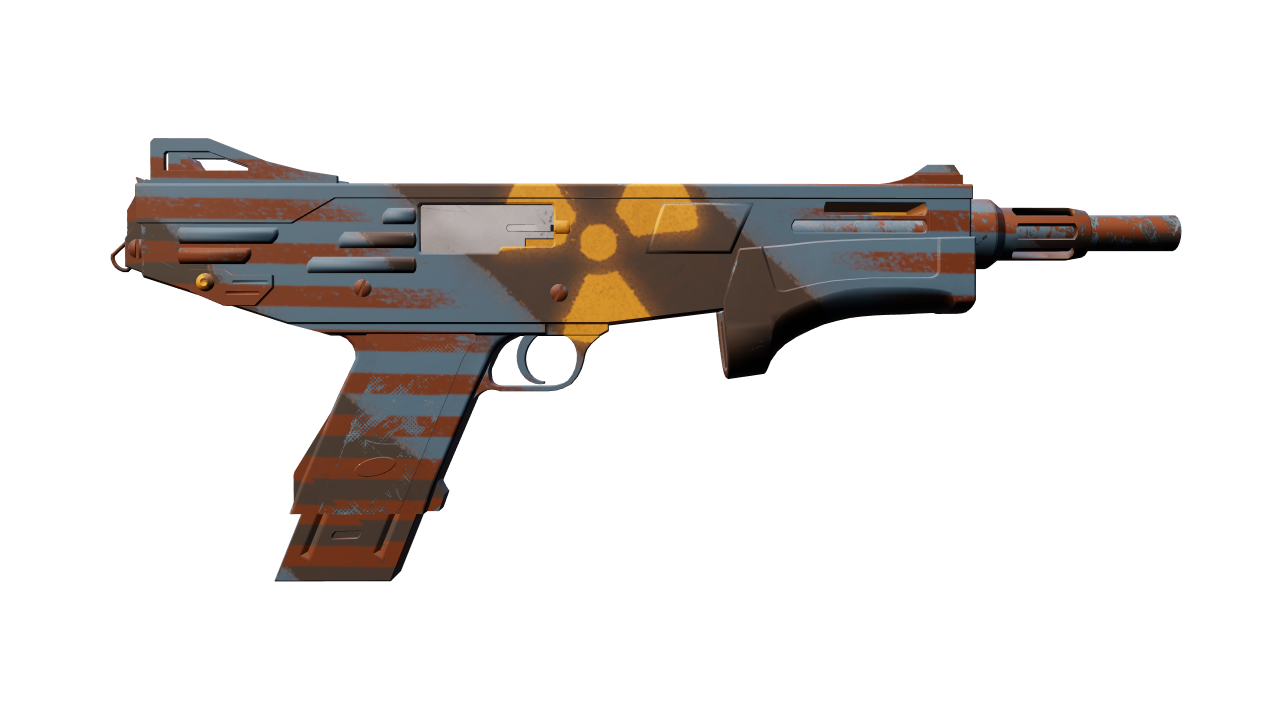Back view of MAG-7 | Irradiated Alert