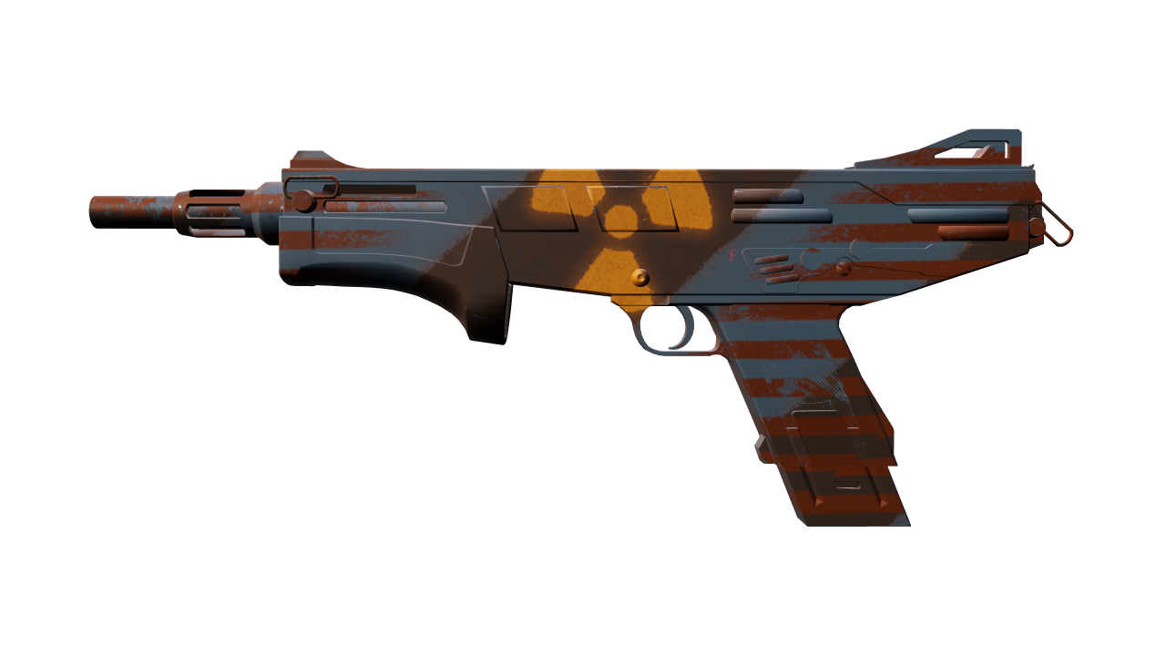 Front view of MAG-7 | Irradiated Alert