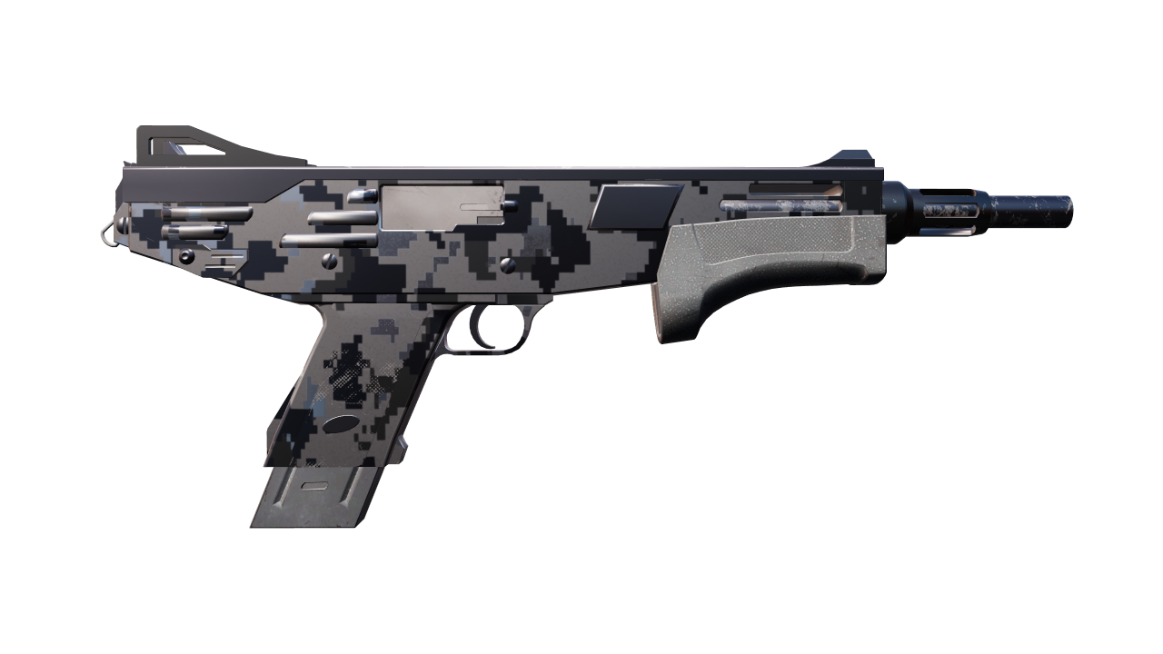 Back view of MAG-7 | Metallic DDPAT
