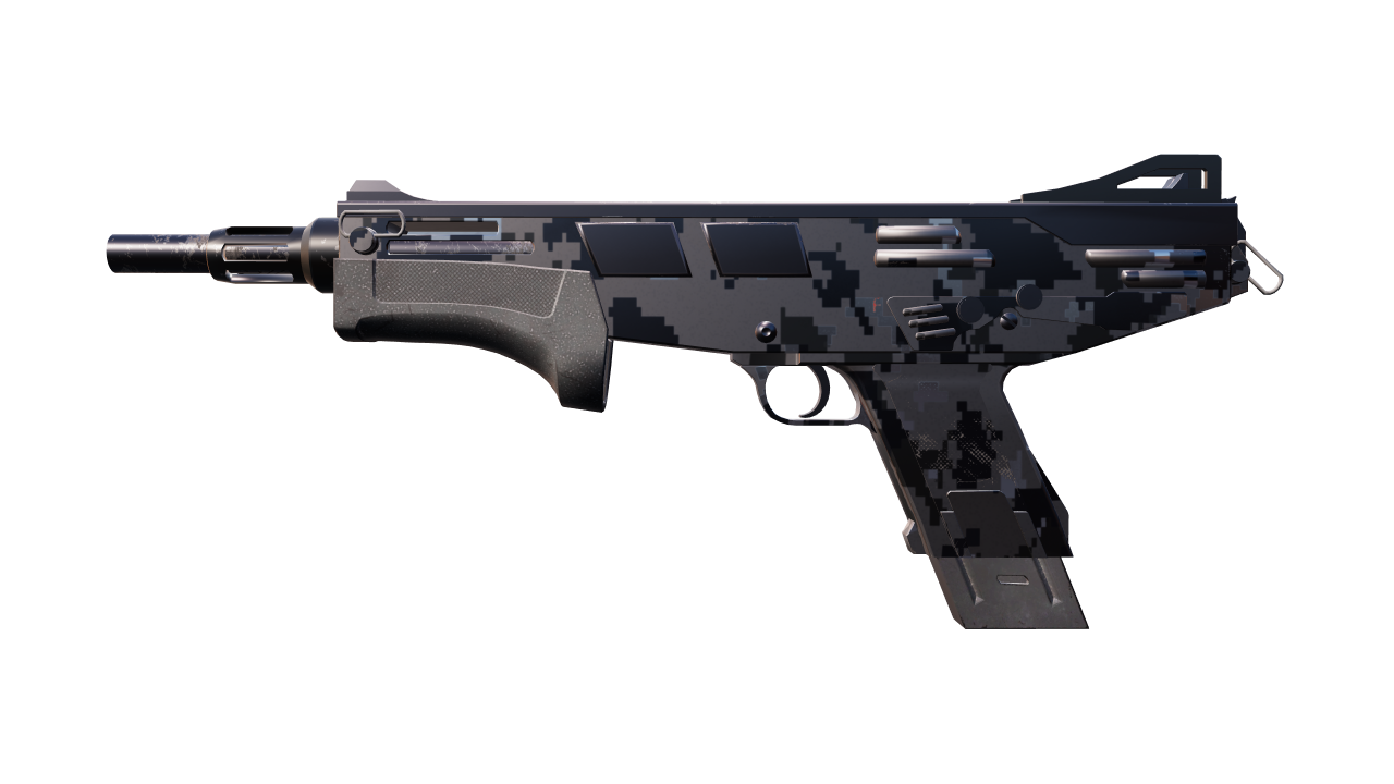 Front view of MAG-7 | Metallic DDPAT