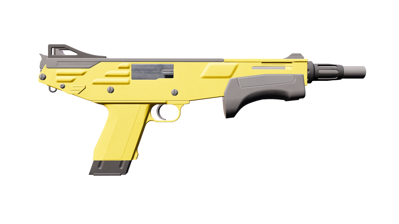 Back view of MAG-7 | Bulldozer