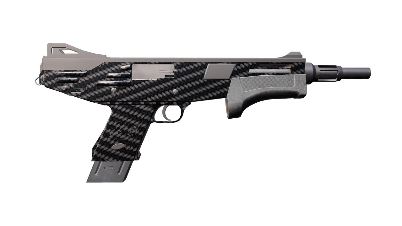 Back view of MAG-7 | Carbon Fiber