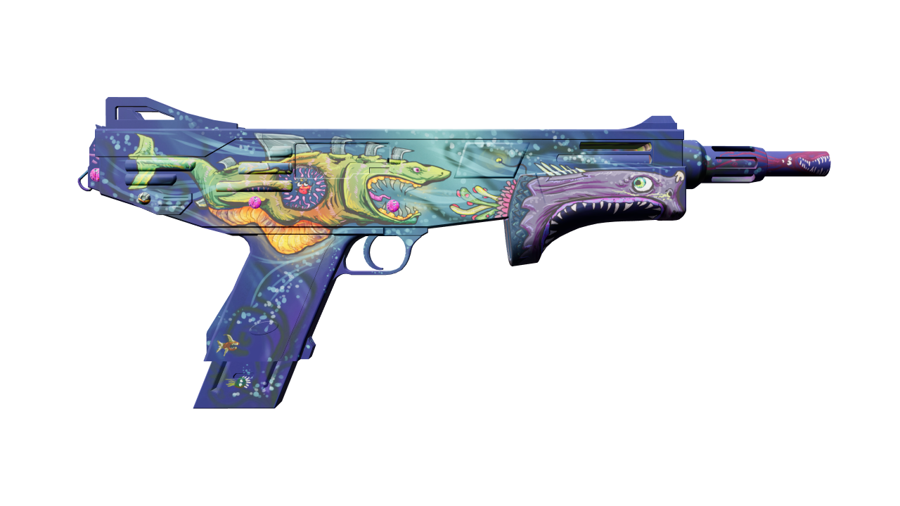 Back view of MAG-7 | Monster Call