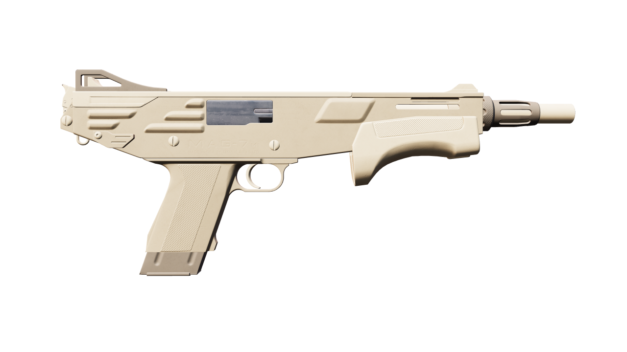 Back view of MAG-7 | Sand Dune