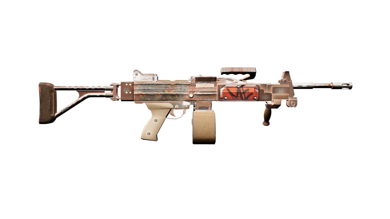Back view of Negev | Drop Me