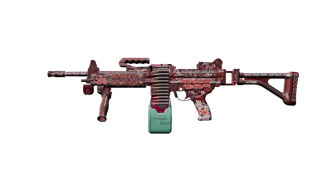 Front view of Negev | Wall Bang