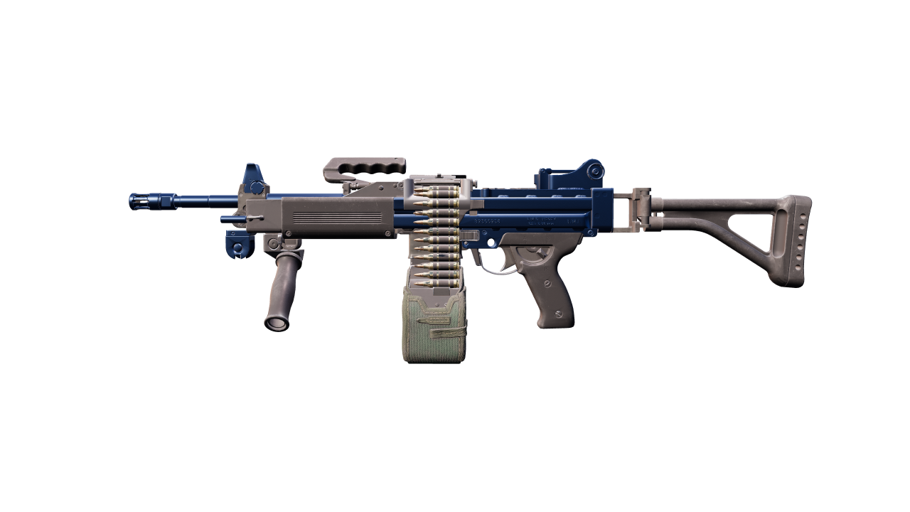 Front view of Negev | Anodized Navy