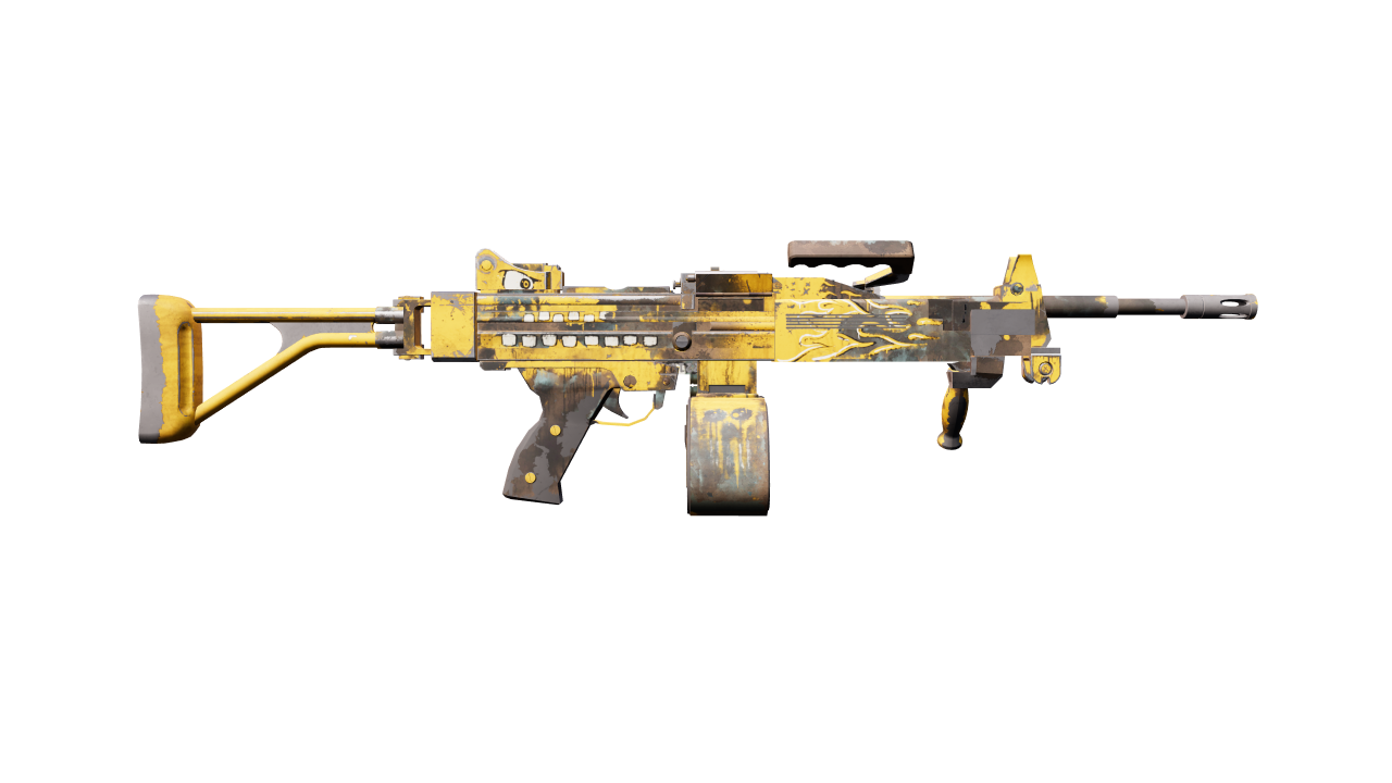 Back view of Negev | Loudmouth