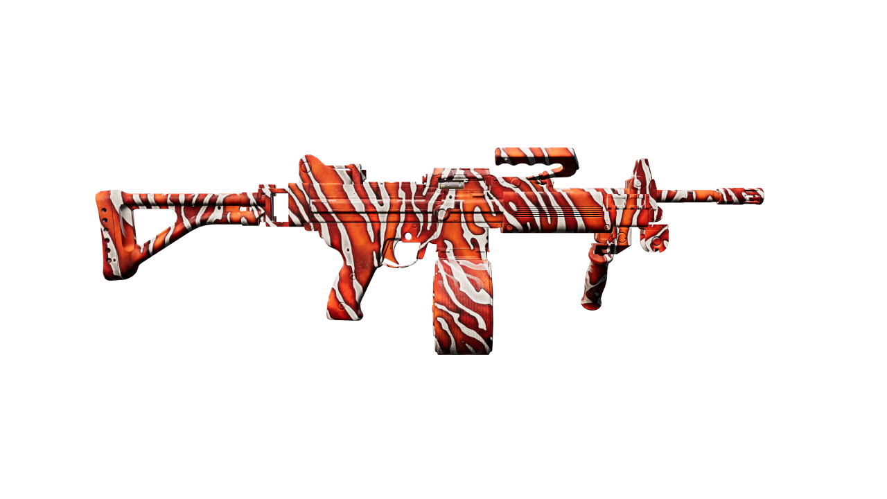 Back view of Negev | Lionfish