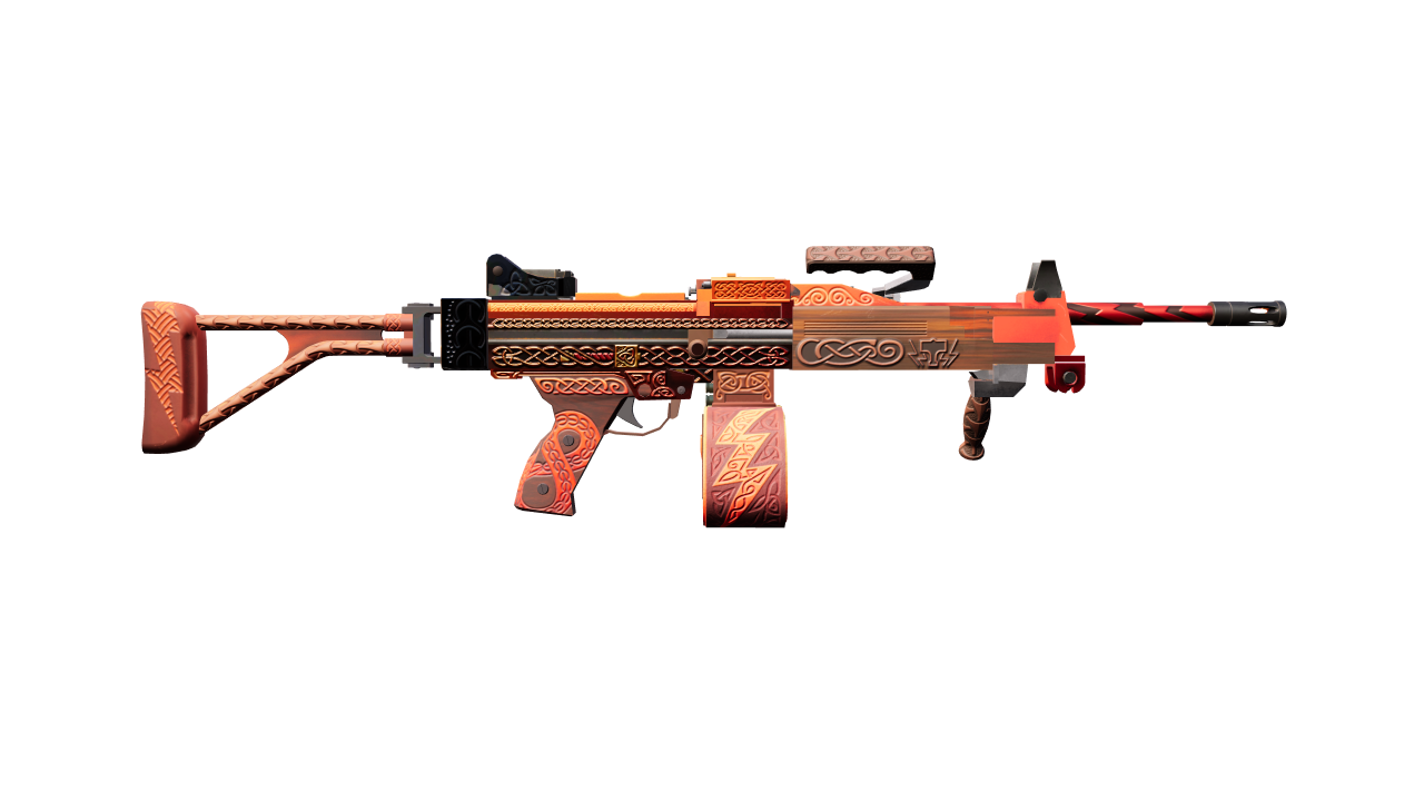 Back view of Negev | Mjölnir