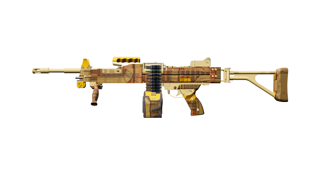 Front view of Negev | Bulkhead