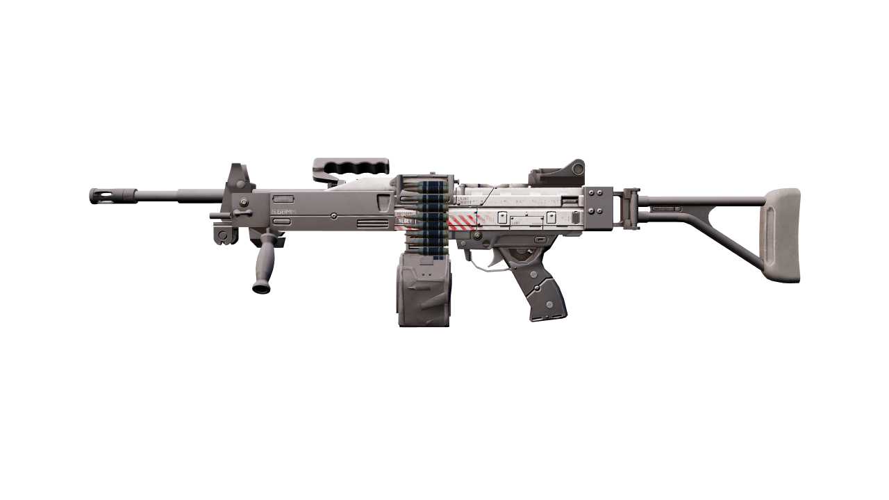 Front view of Negev | Prototype