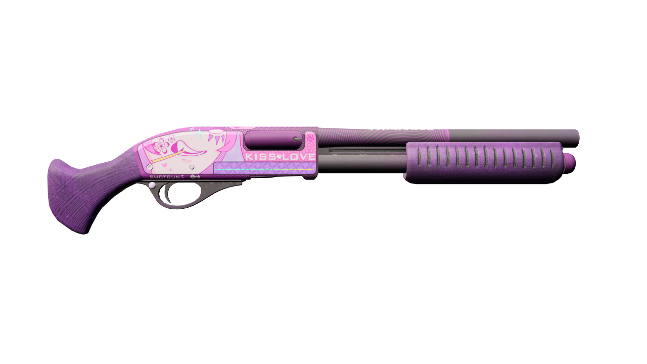 Back view of Sawed-Off | Kiss♥Love