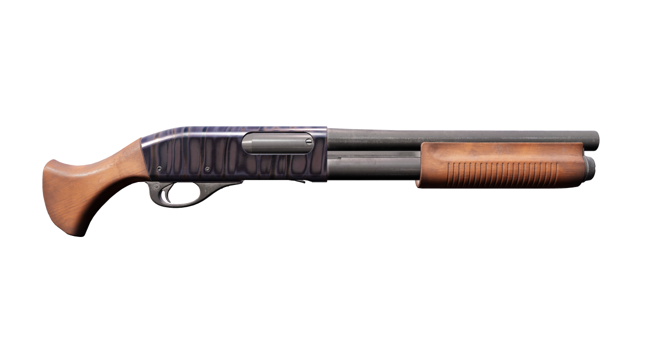 Back view of Sawed-Off | Runoff