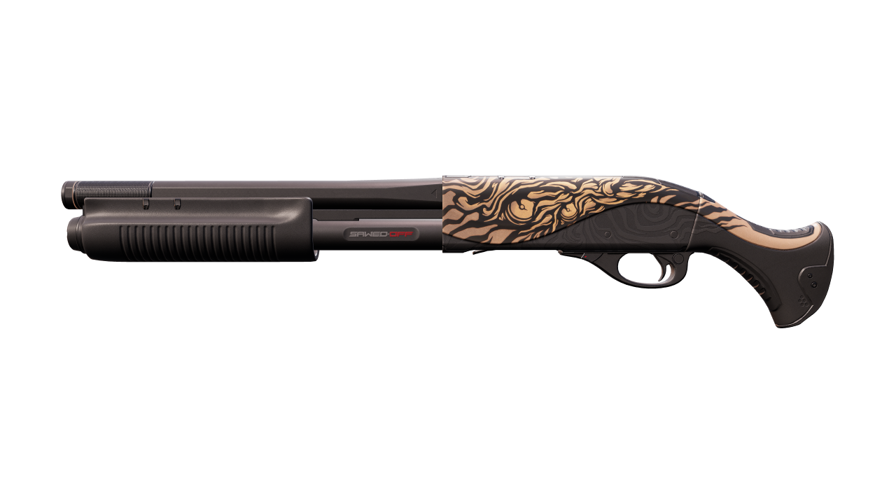 Front view of Sawed-Off | Fusion
