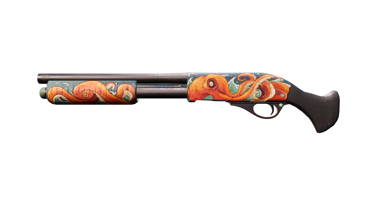 Front view of Sawed-Off | The Kraken