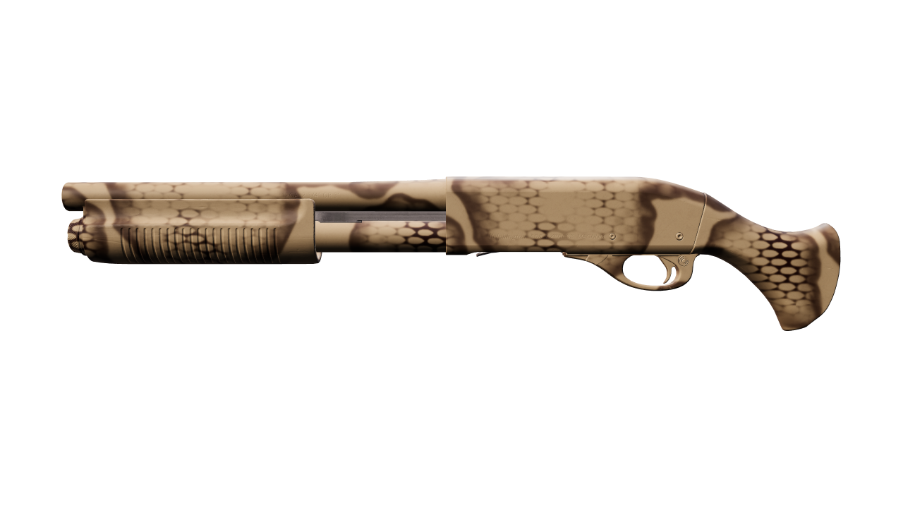 Front view of Sawed-Off | Snake Camo