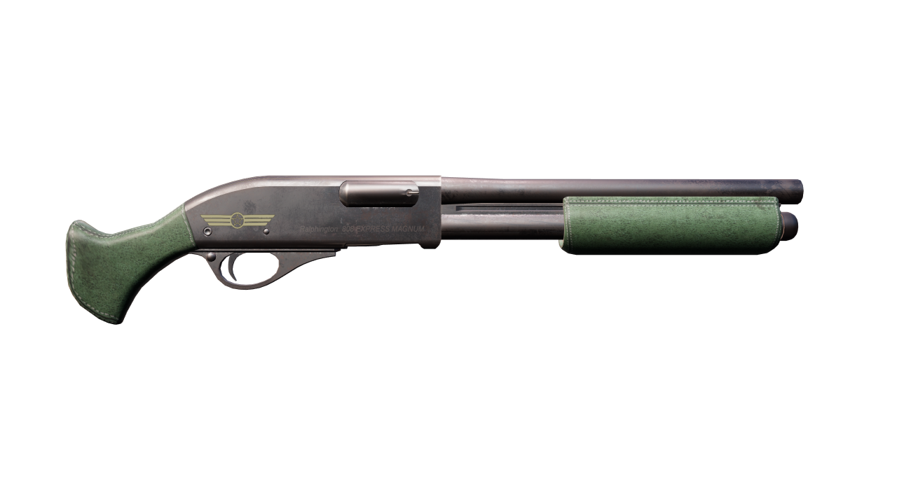 Back view of Sawed-Off | First Class