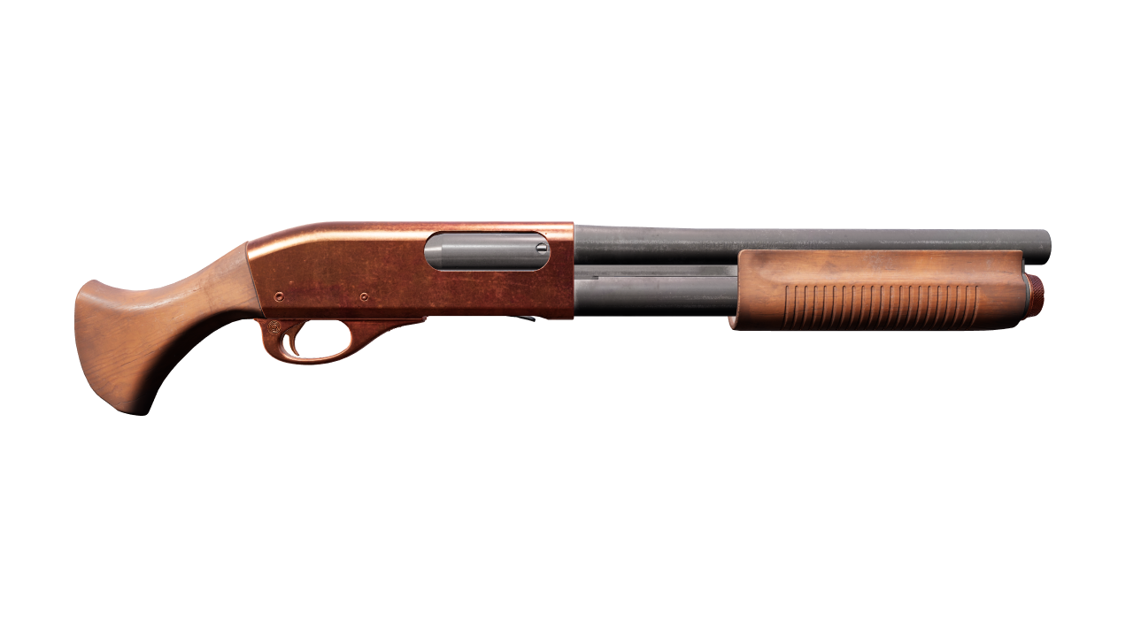 Back view of Sawed-Off | Copper