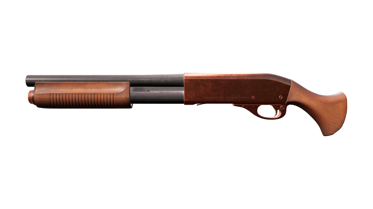 Front view of Sawed-Off | Copper