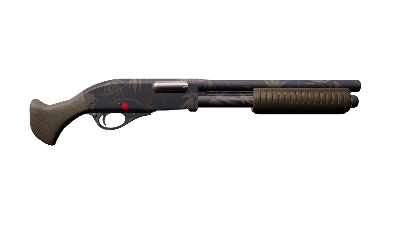 Back view of Sawed-Off | Bamboo Shadow