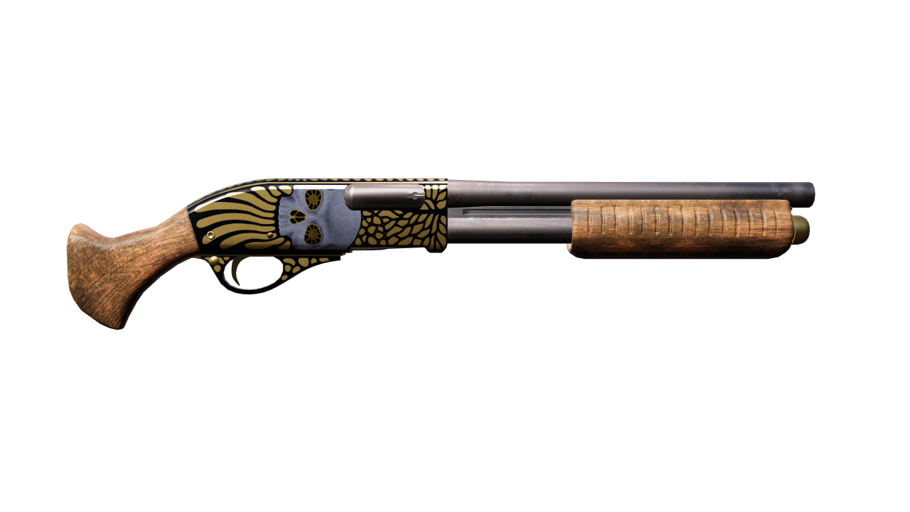 Back view of Sawed-Off | Yorick
