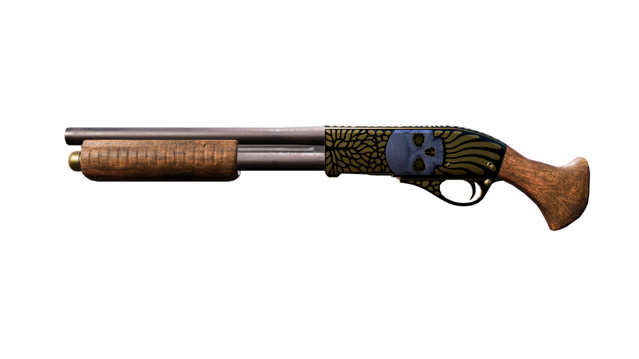 Front view of Sawed-Off | Yorick