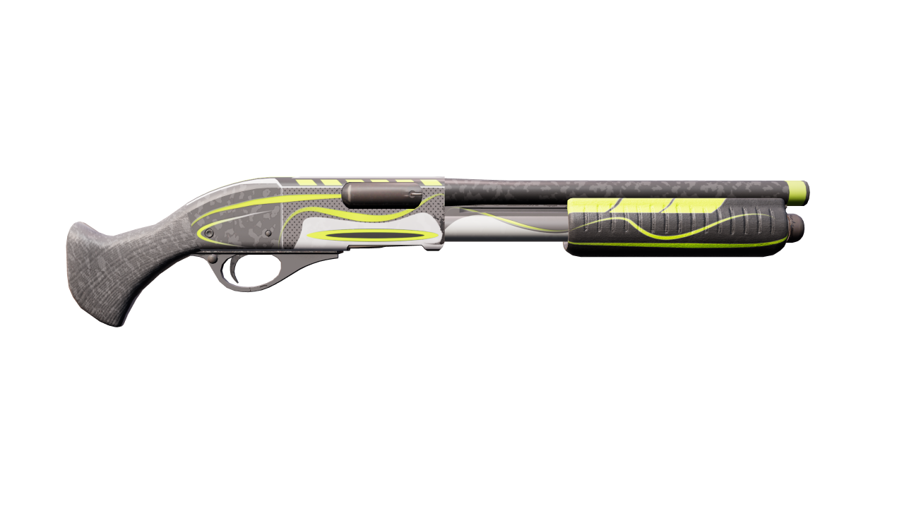Back view of Sawed-Off | Limelight