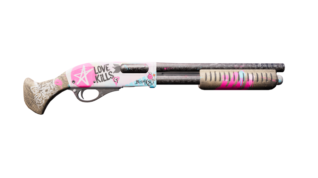 Back view of Sawed-Off | Wasteland Princess