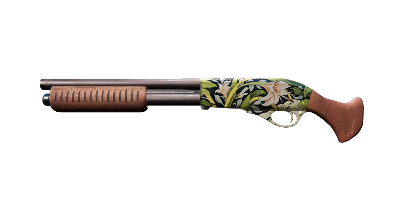 Front view of Sawed-Off | Morris