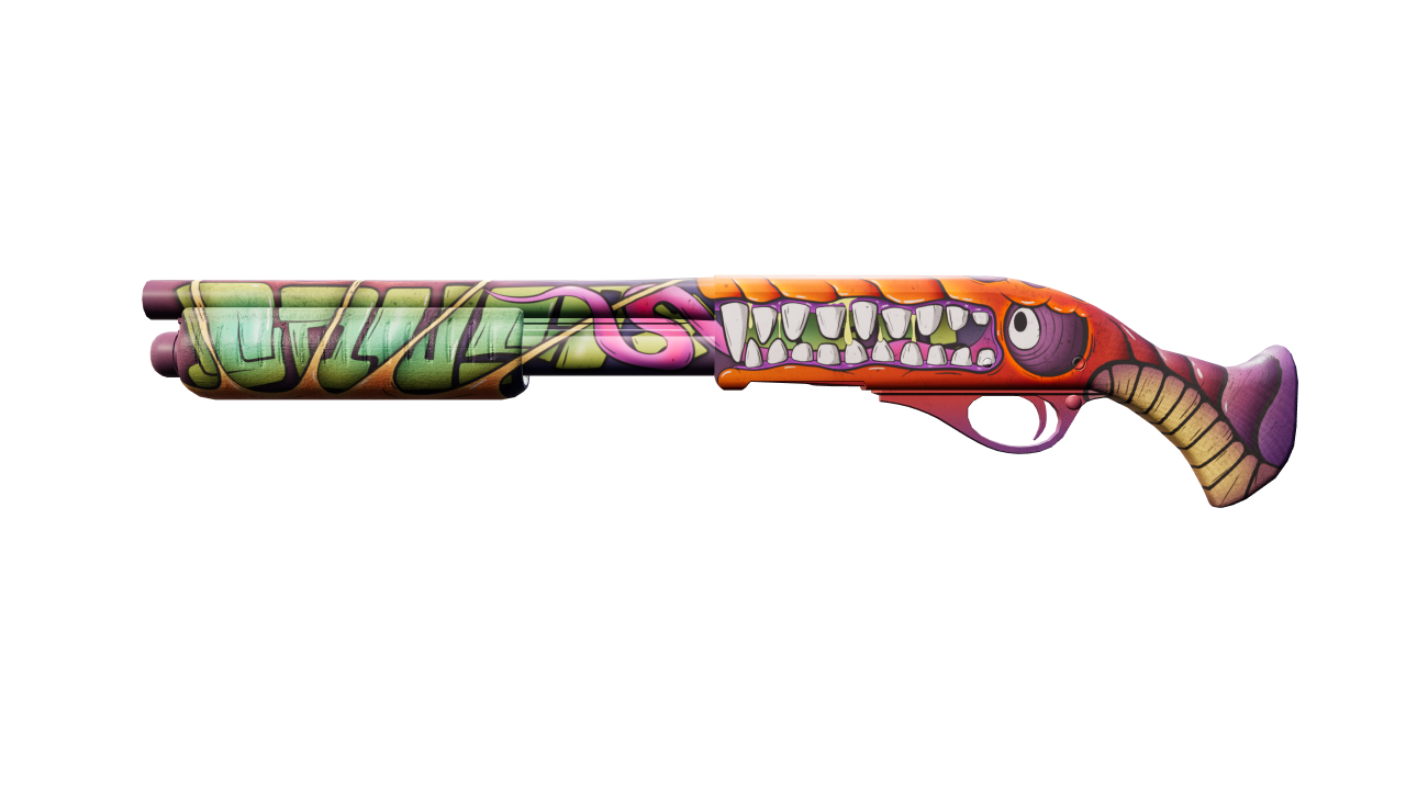 Front view of Sawed-Off | Devourer
