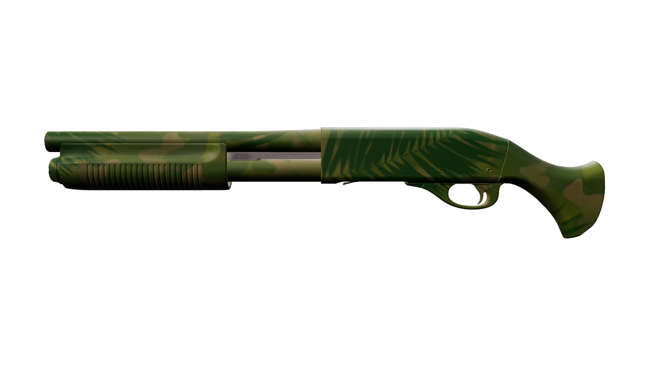 Front view of Sawed-Off | Jungle Thicket