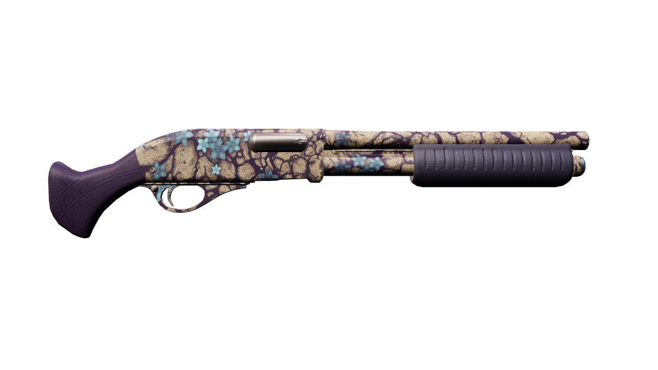Back view of Sawed-Off | Parched